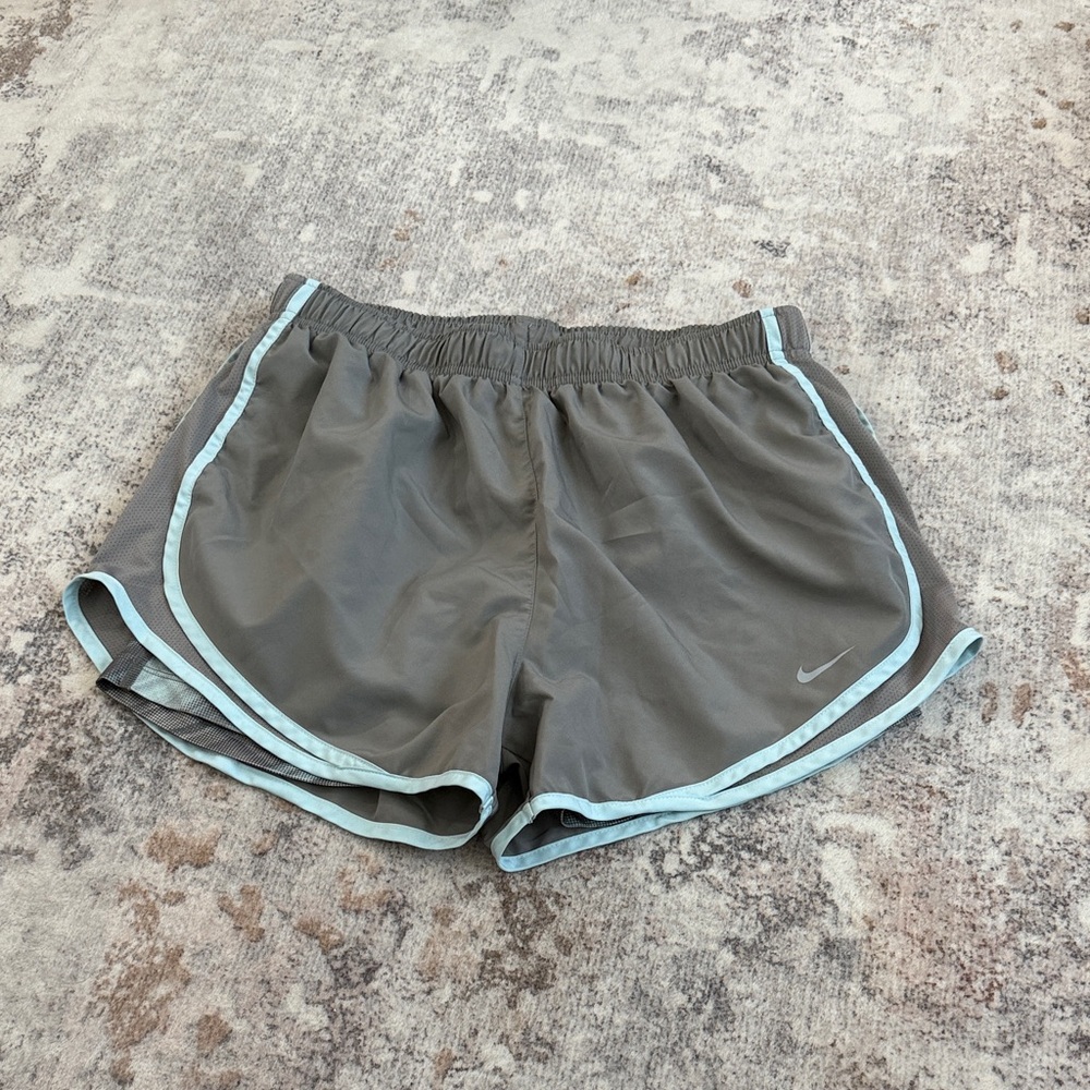 Nike Women's Gray Running Shorts with spandex